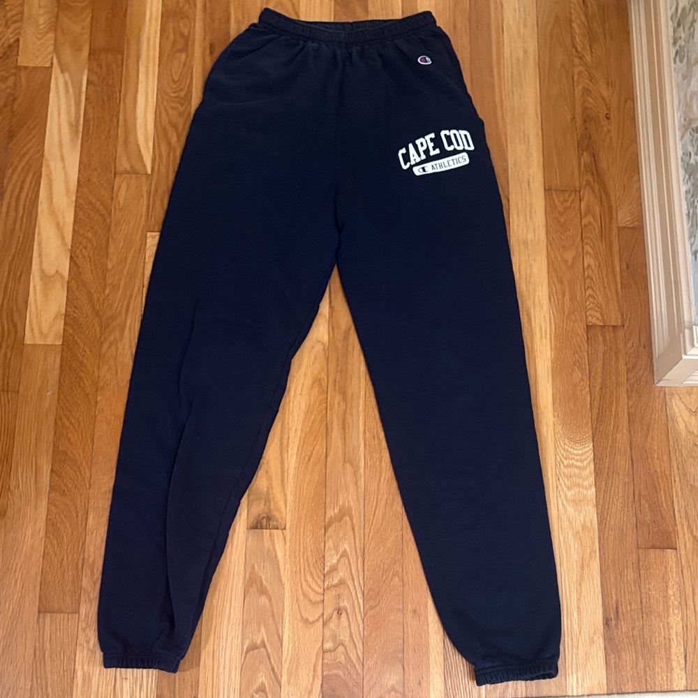 Champion Navy Joggers with Cape Cod Logo